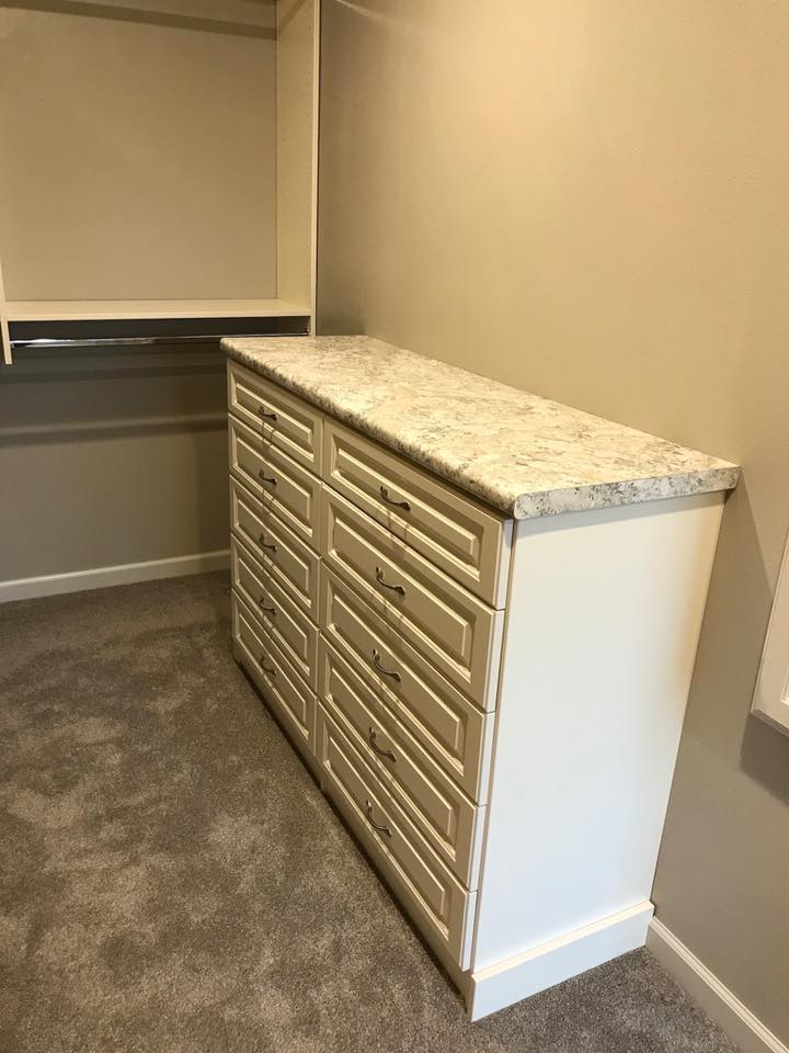 Dresser In a Closet System - Hilton Head